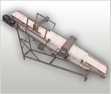 Metal Detector Inclining Conveyor